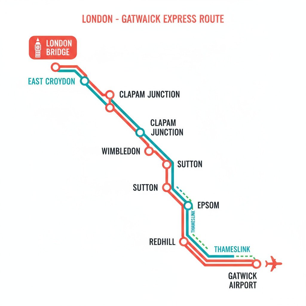 London to Gatwick Airport Train Tickets