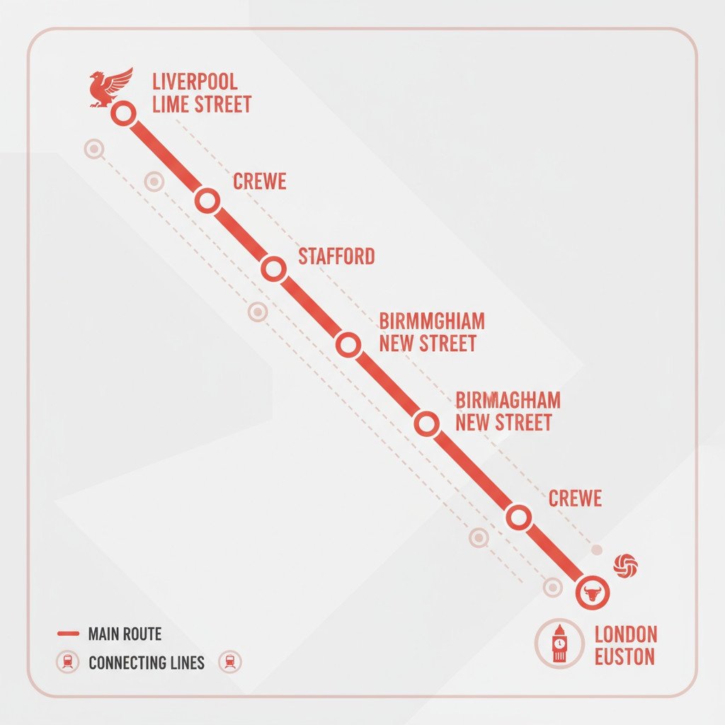 Cheap Train Ticket London to Liverpool