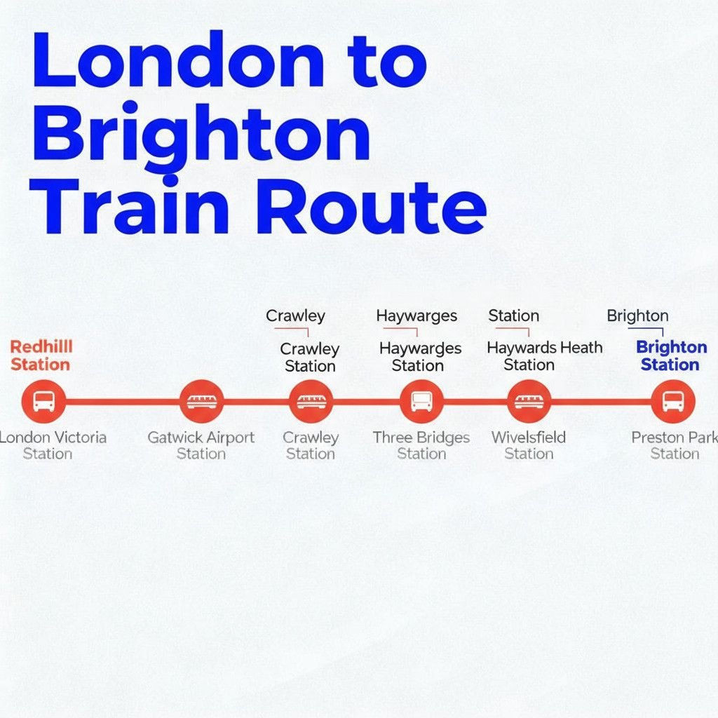 London to Brighton Train Tickets
