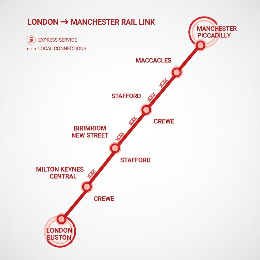 London to Manchester Train Tickets