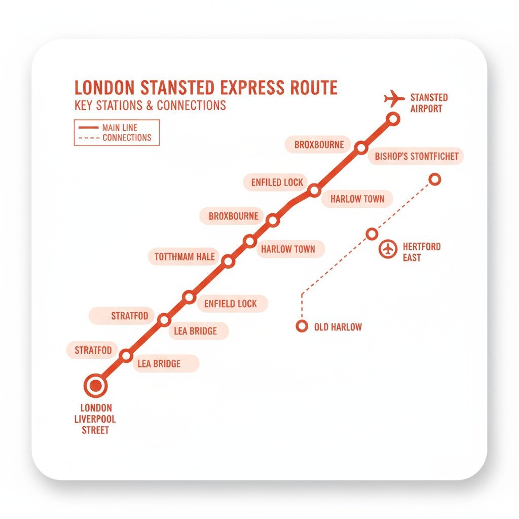 London to Stansted Airport Train Tickets