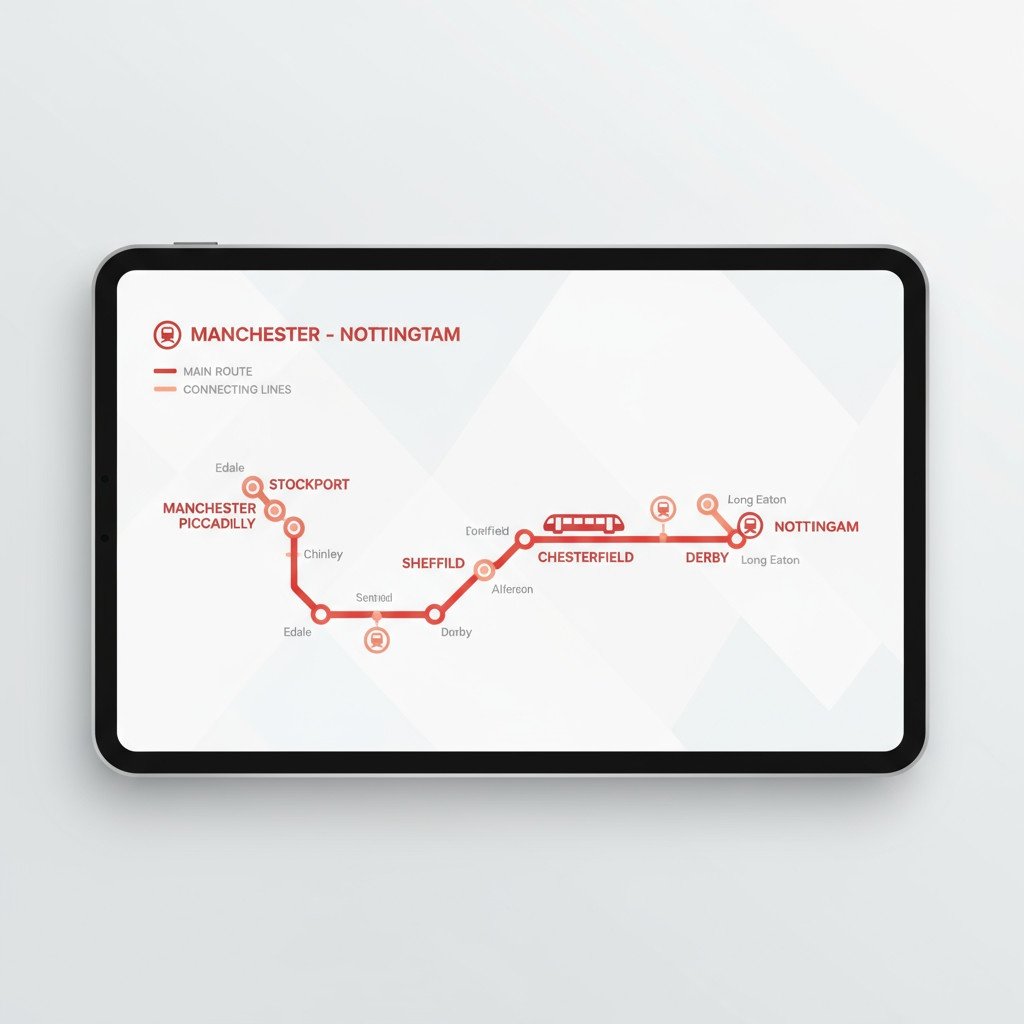 Manchester to Nottingham Train Tickets