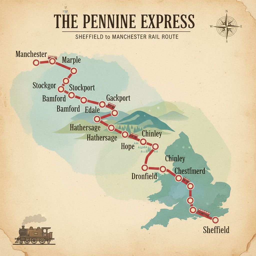 Sheffield to Manchester Train Tickets