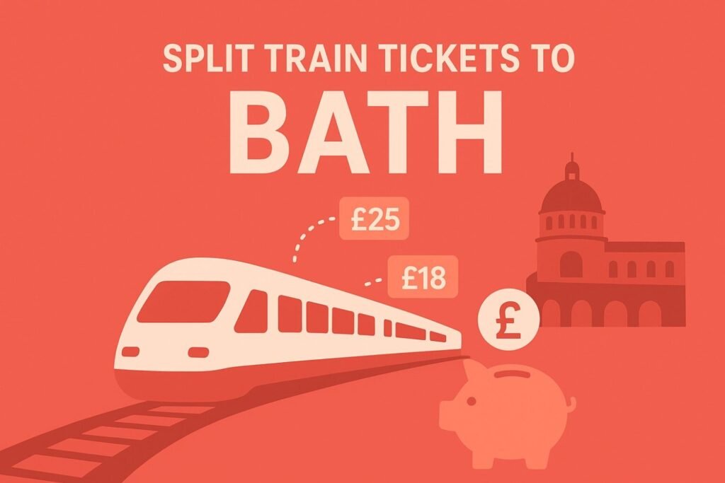 Split train tickets to Bath