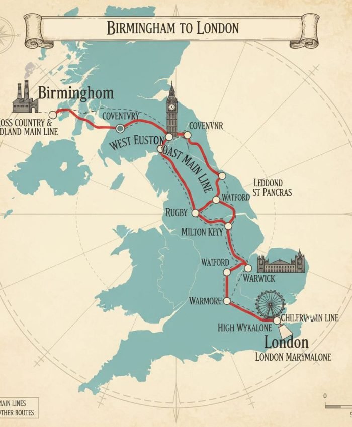 Birmingham to London Train Tickets